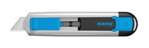 Cutter de siguranta Martor Secunorm 525 52500110 cu lama trapezoidala nr. 60099