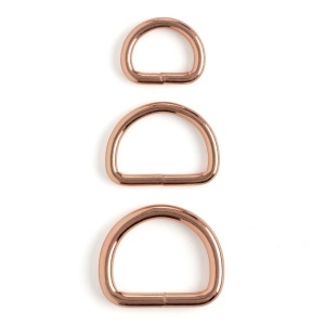 Inel D sudat, cupru sau curcubeu, 19-32 mm - Tandy Leather