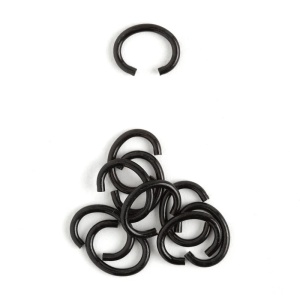 Inele despicate de inalta rezistenta 9,5 mm, set 10 buc - Tandy Leather - Img 6