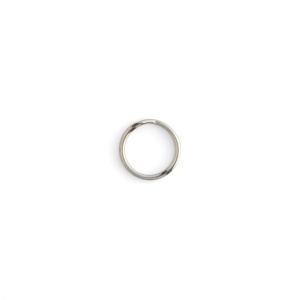 Inele despicate mici 13 si 16 mm, fara nichel, set 10 buc - Tandy Leather - imagine 3