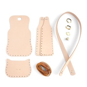 Kit geanta de mana Dasher din piele de sculptat Tandy Leather, 10 x 14 x 6 cm - imagine 4