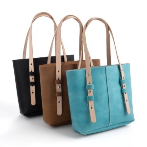 Kit geanta satchel Serena din piele Tandy Leather, 24 x 20 x 8 cm