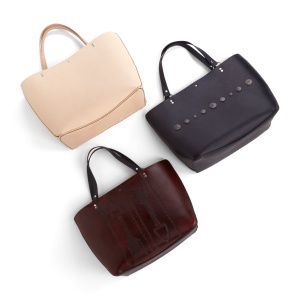Kit geanta tote Charlotte din piele vegetala Tandy Leather, cu trusa cosmetice - imagine 7
