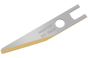 Lame grafice Martor nr. 8606, varfuri rotunjite, set 100 buc