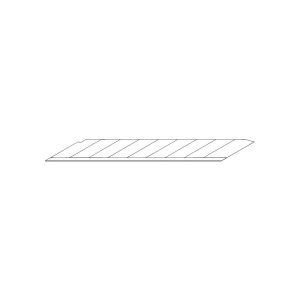 Mozart 93.040 Set 10 Lame Varf 30° 9mm