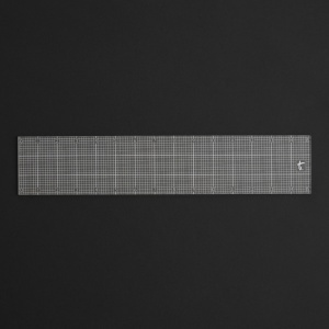 Rigla acrilica standard 7,6 x 38 cm cu caroiaj (Standard Ruler) - Tandy Leather 3627-00