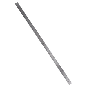 Rigla inox pentru pielarie cu talpa de pluta, 30cm, Tandy Leather - Img 5