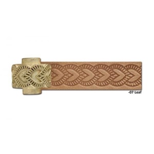 Roata de embosare margini piele Craftool 9,7 mm, model frunza (Leaf) - Tandy Leather 8092-07 - Img 4
