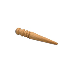 Scula din lemn pentru finisat canturi, zone curbate si sculptura in piele Tandy Leather SUA (15 cm) - Img 3