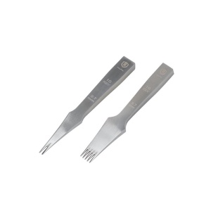 Set 2 dalti pielarie tip frantuzesc reverse WUTA de 2.7mm - Img 2