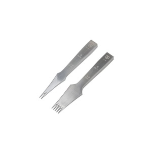 Set 3 dalti pielarie tip frantuzesc reverse WUTA de 3mm - Img 2