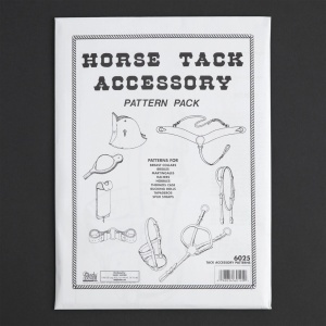 Set tipare pentru harnasament si accesorii western (Tack Accessory Pattern Pack) - Tandy Leather 6025-00