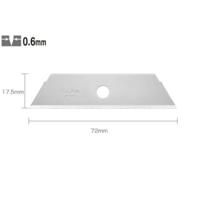 SKB-2/5B Set 5 lame trapezoidale, Olfa - Img 1