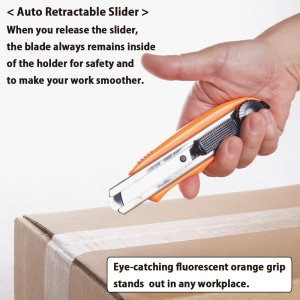 SL20P Cutter profesional de siguranta cu lama carlig 18 mm, NT Cutter - Img 12