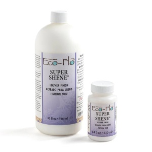 Solutie de sigilare si blocare culori cu efect lucios Eco-Flo Super Shene Tandy Leather (118 ml / 946 ml)
