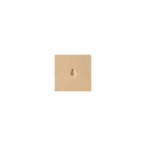 Stanta de embosare piele Craftool A098 (background teardrop cu patratele) - Tandy Leather 6098-01 - Img 3