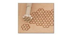 Stanta de embosare piele Craftool K143 (fagure) - Tandy Leather 66143-00 - Img 2