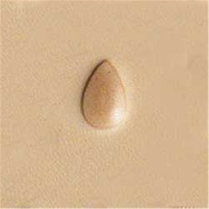 Stanta de embosare piele Craftool P206 (pear shader neted) - Tandy Leather 6206-00 - Img 2
