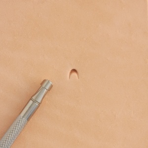 Stanta de embosare piele Craftool U855 (mulefoot zimtat rotunjit) - Tandy Leather 6855-01