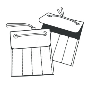 Tipar hartie husa pentru dalti (Chisel Pouch) - Tandy Leather 56450-00