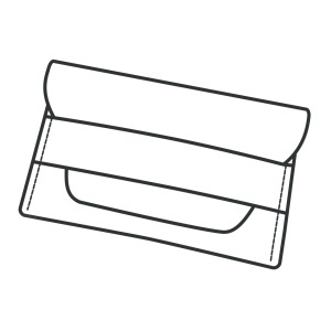 Tipar hartie port-card Aspen (Aspen Card Case) - Tandy Leather 56417-00 - Img 3