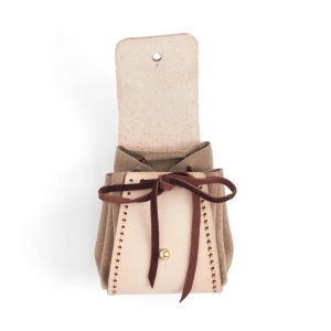 Tipar hartie punga cu snur (Drawstring Pouch) - Tandy Leather 56446-00 - Img 2