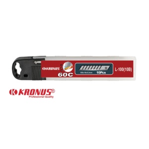 7556.1 C60 Set 10 lame cutter segmentate 18 mm, KRONUS - Img 1