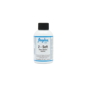 Aditiv vopsele acrilice pentru textile si tesaturi Angelus 2-SOFT, 118 ml - Img 2