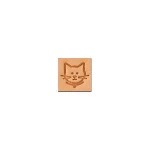 Cap de stanta de embosare 2D Craftool Mini, model pisica (Cat) - Tandy Leather 8839-00 - Img 2