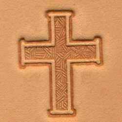 Cap de stanta de embosare 3D Craftool, model cruce (Cross) - Tandy Leather 88338-00