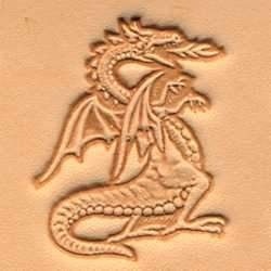 Cap de stanta de embosare 3D Craftool, model dragon (Dragon) - Tandy Leather 88423-00 - Img 2