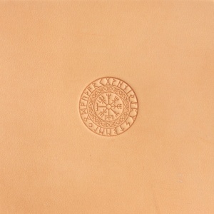 Cap de stanta de embosare 3D Craftool, model vegvisir (Vegvisir) - Tandy Leather 8740-00 - Img 2