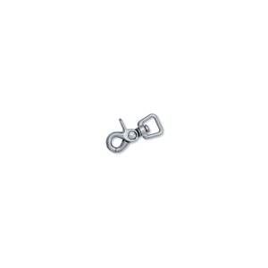 Carabina rotativa cu arc (Trigger Snap) nichelata, 16, 19 si 25 mm - Tandy Leather - Img 5