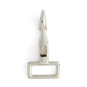 Carabina Saddle Snap nichelata pentru curele de 25 mm - Tandy Leather 1159-02 - Img 2