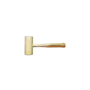 Ciocan tip mallet din lemn Hickory Osborne pentru pielarie si marochinarie - Img 2