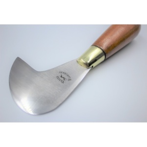 Cutit de selar curbat (Saddler's head knife) - Vergez Blanchard 3.656 - Img 3