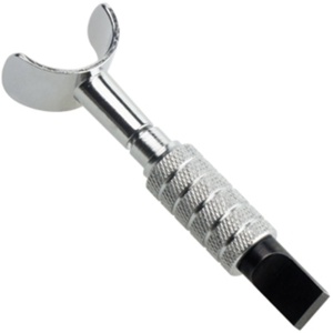 Cutit pivotant reglabil pentru pielarie | 80-90 mm cu lama de 1 cm - Img 3