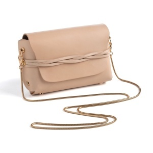 Kit geanta crossbody Adalynn din piele Tandy Leather, cu lant din alama - imagine 5