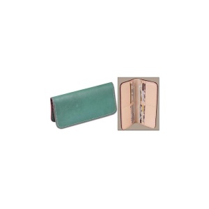 Kit portofel clutch pentru carduri din piele Tandy Leather, 12 sloturi, 19,7 x 9,5 cm - Img 8