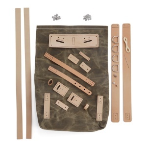 Kit rucsac Explorer din piele vegetala Tandy Leather, 34 x 39 x 5 cm - imagine 4