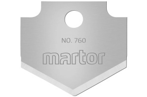 Lame cu varf ascutit Martor nr. 760, set 10 buc