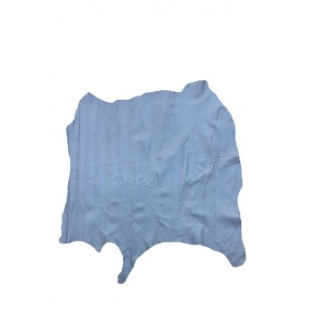 Piele Nappa Gri Metalizat pentru Proiecte Mici - Piele Naturala (cod NAP 55) - Img 2