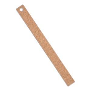 Rigla inox pentru pielarie cu talpa de pluta, 30cm, Tandy Leather - Img 2