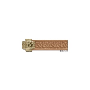 Roata de embosare margini piele Craftool 9,7 mm, model impletitura in lant (Link Braid) - Tandy Leather 8092-02 - Img 2