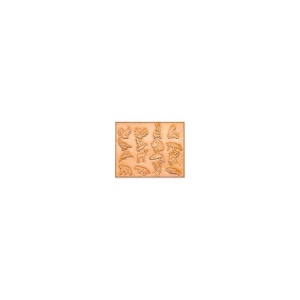 Sablon reutilizabil Craftaid, model animale (Animals) pentru modelaj piele - Tandy Leather 75001-00 - Img 3