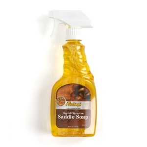 Sapun lichid cu glicerina Fiebing's Liquid Glycerin Saddle Soap pentru curatarea si conservarea pielii, cu pompa (473 ml)