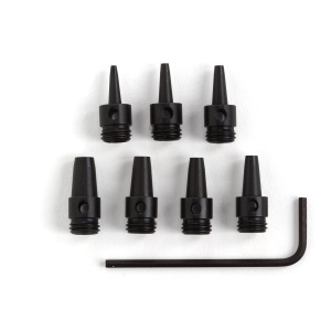 Set 7 tuburi de schimb pentru preducea universala Craftool, 1,5-4,7 mm, cu cheie hex - Tandy Leather 3231-17