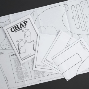 Set tipare pentru chaps (Chap Pattern Pack) - Tandy Leather 6023-00 - Img 2