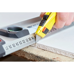 Stanley 0-10-778, Cutter cu lama retractabila FatMax, 180mm + 5 lame trapezoidale 19mm - Img 7