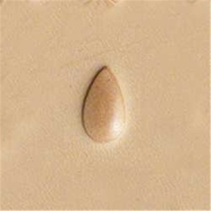 Stanta de embosare piele Craftool P208 (pear shader neted) - Tandy Leather 6208-00 - Img 2